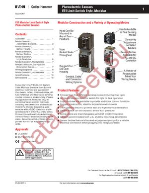 E51CLP1 datasheet  